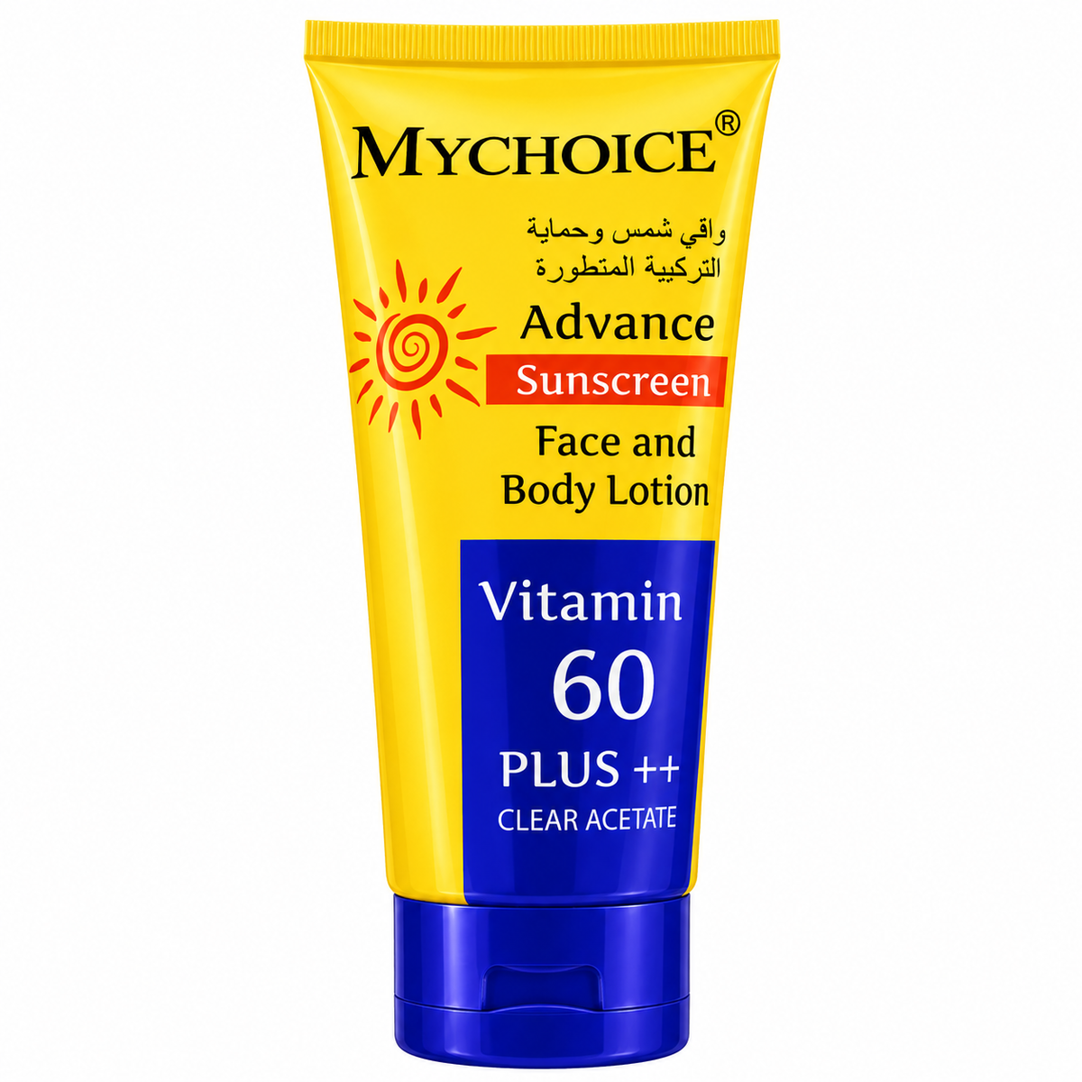 MyChoice Advance Sunscreen Face & Body Lotion Vitamin 60 Plus++ – 150g