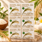 Jam Premium Thai Rice Milk Soap – 6 Pieces