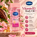 Vaseline Intensive Care Vitamin B3 Body Oil – 200ml - Glowra Care