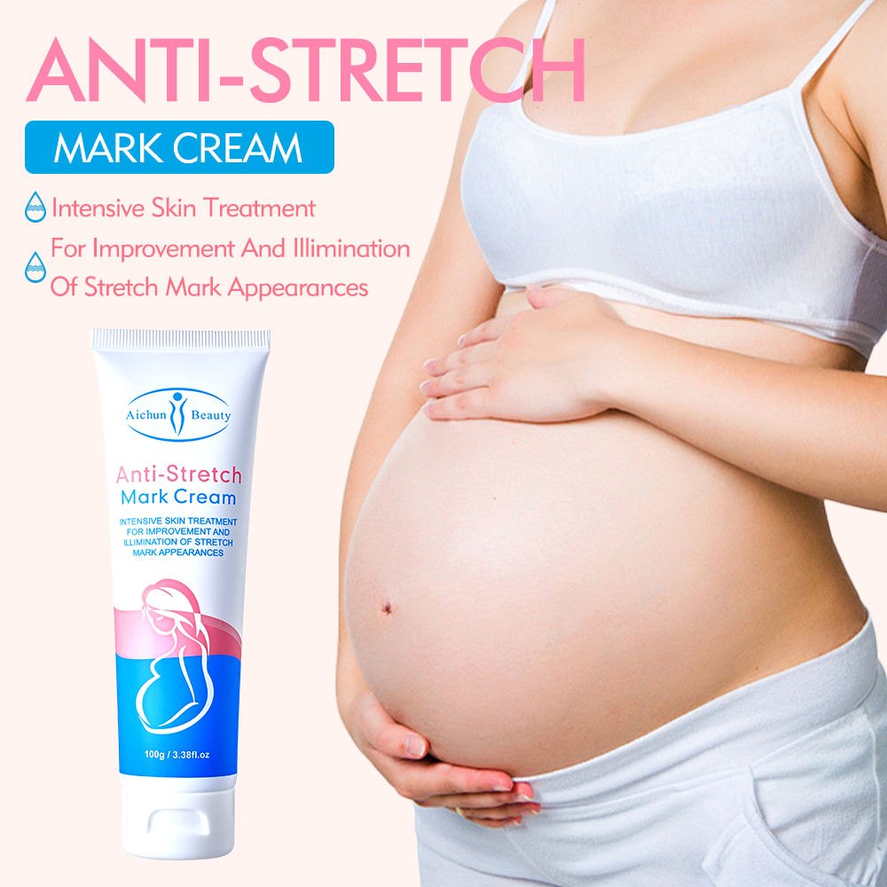 Aichun Beauty Anti-Stretch Mark Cream 100g – Pregnancy পেটের Stretch Mark Care Cream