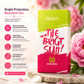 Peony The Bright Sun Sunscreen SPF50 PA+++ | Lightweight Thai Sunscreen for UVA/UVB Protection & Brightening Care