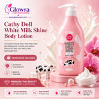 Cathy Doll White Milk Shine Body Lotion | Milk Protein Nourishing Thai Body Lotion for Soft, Smooth & Radiant Skin