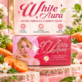 White Aura Extra Miracle Carrot Soap 160g | Carrot Extract Brightening Soap