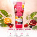 Super Bright Multi Vitamins Facial Foam 150g – ডিপ ক্লিনজিং, Brightening & Moisturizing ফেস ওয়াশ